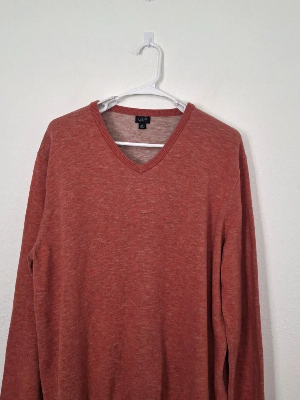 J Crew Mens Sweater Sz XL 100% Cotton Preppy Academia Workwear Casual